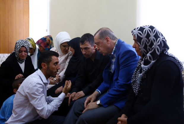 Cumhurbaşkanı Recep Tayyip Erdoğan Gaziantep'te