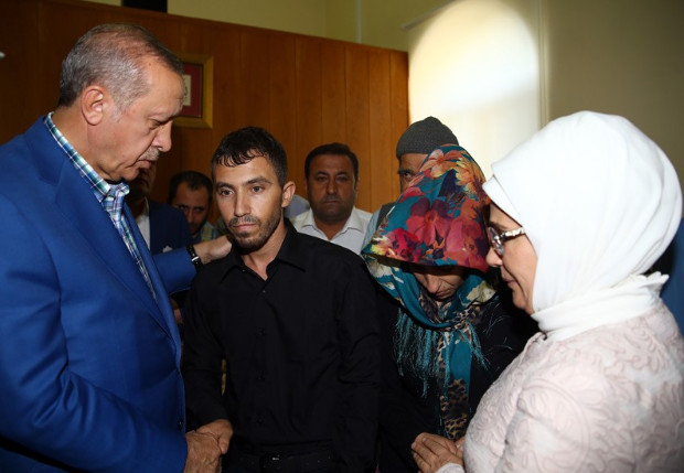 Cumhurbaşkanı Recep Tayyip Erdoğan Gaziantep'te