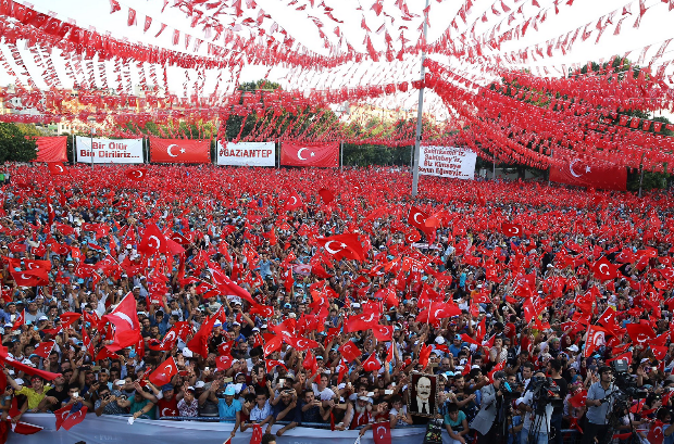 Cumhurbaşkanı Recep Tayyip Erdoğan Gaziantep'te