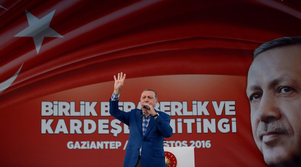 Cumhurbaşkanı Recep Tayyip Erdoğan Gaziantep'te