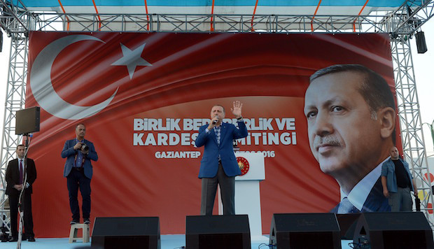 Cumhurbaşkanı Recep Tayyip Erdoğan Gaziantep'te