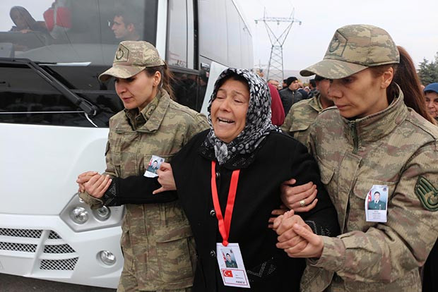 GAZİANTEPLİ ŞEHİT GÖZYAŞLARI ARASINDA UĞURLANDI