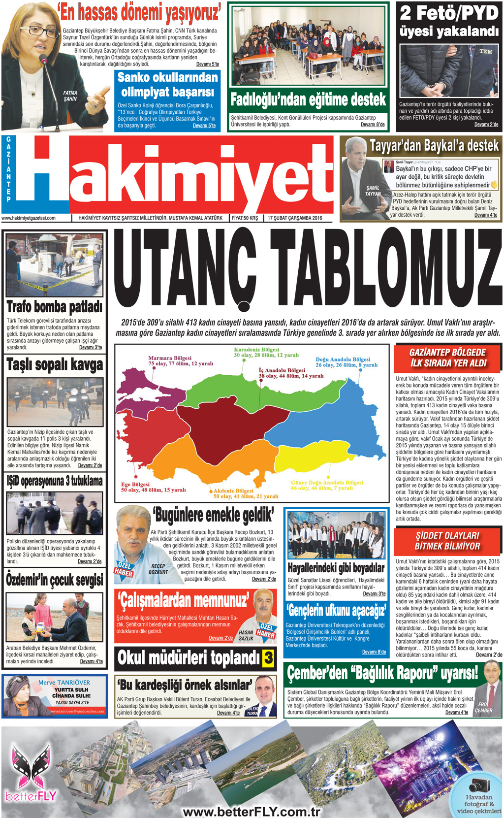 ŞİMDİ GAZİANTEP'E GİTME ZAMANI
