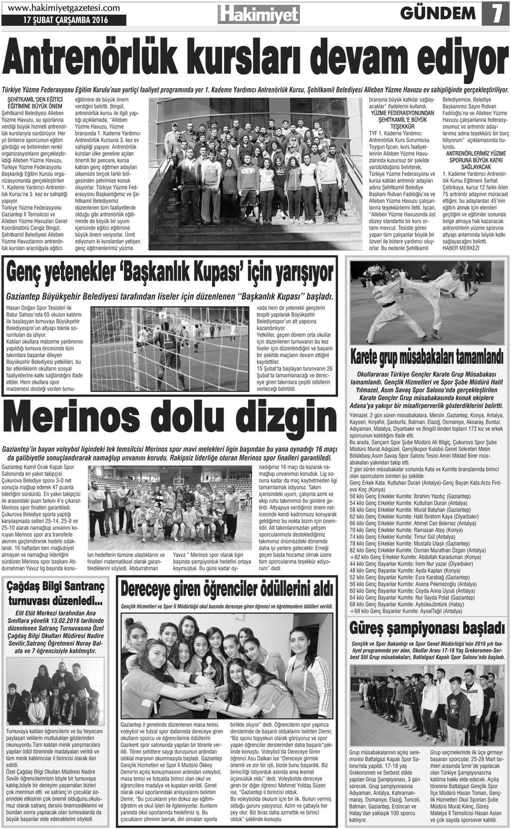 ŞİMDİ GAZİANTEP'E GİTME ZAMANI