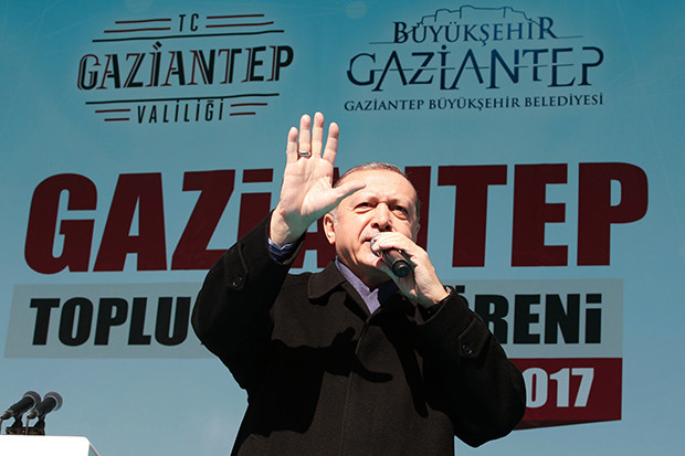 CUMHURBAŞKANI ERDOĞAN GAZİANTEP'TE