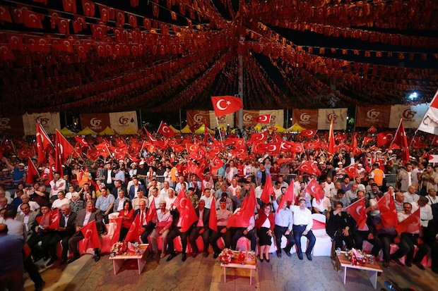 Gaziantep'te 15 Temmuz Coşkusu