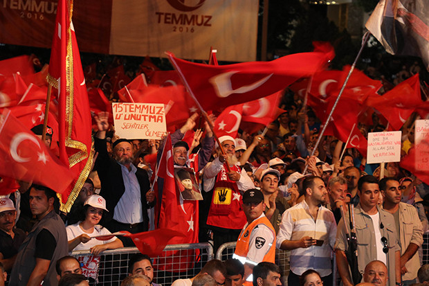 Gaziantep&#039;te 15 Temmuz Coşkusu