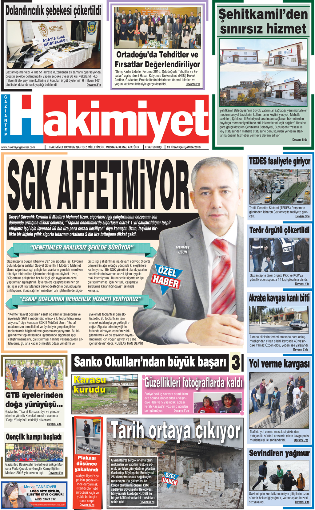 “HİÇBİR TEHDİT  DURDURAMAYACAK”