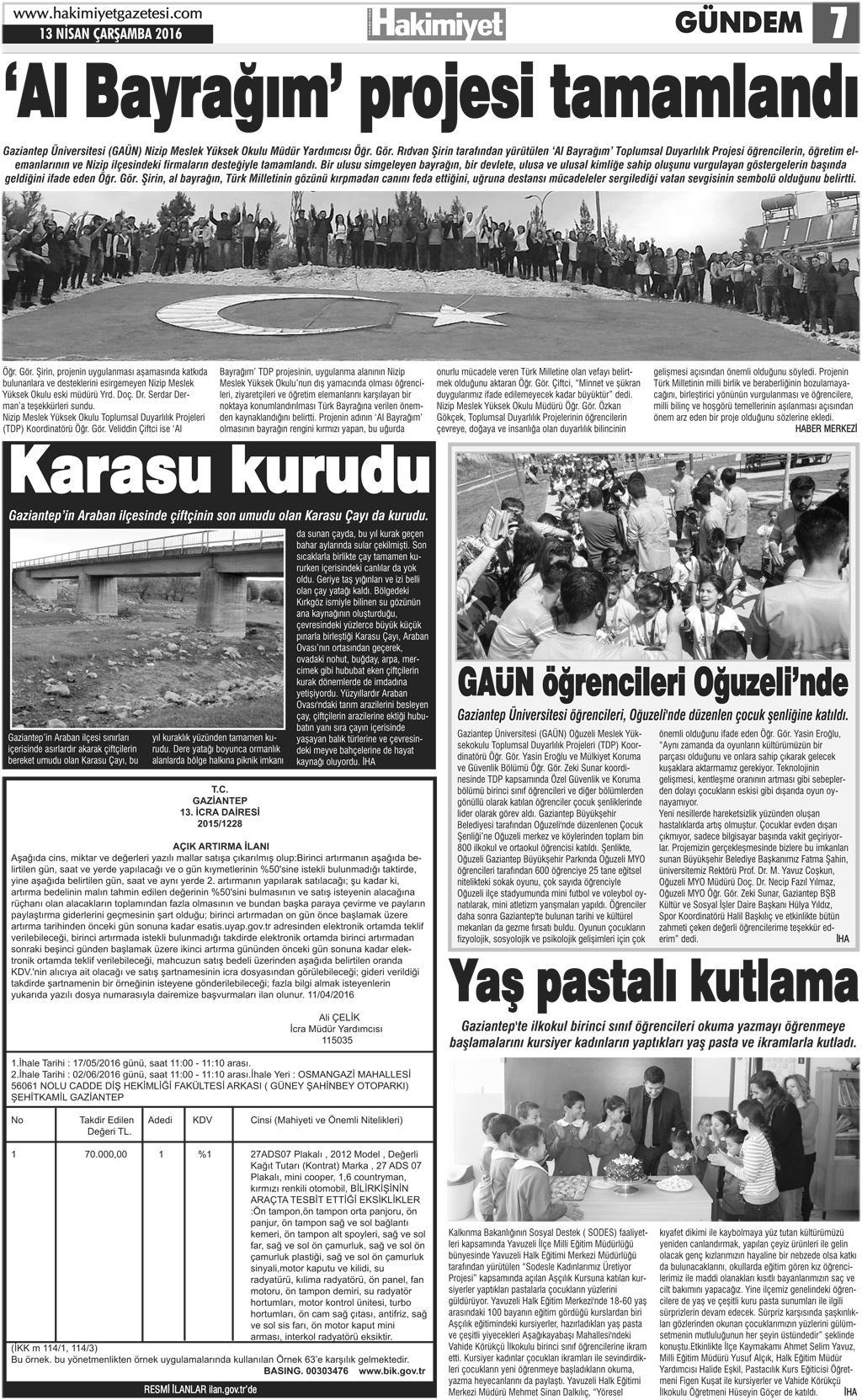 “HİÇBİR TEHDİT  DURDURAMAYACAK”