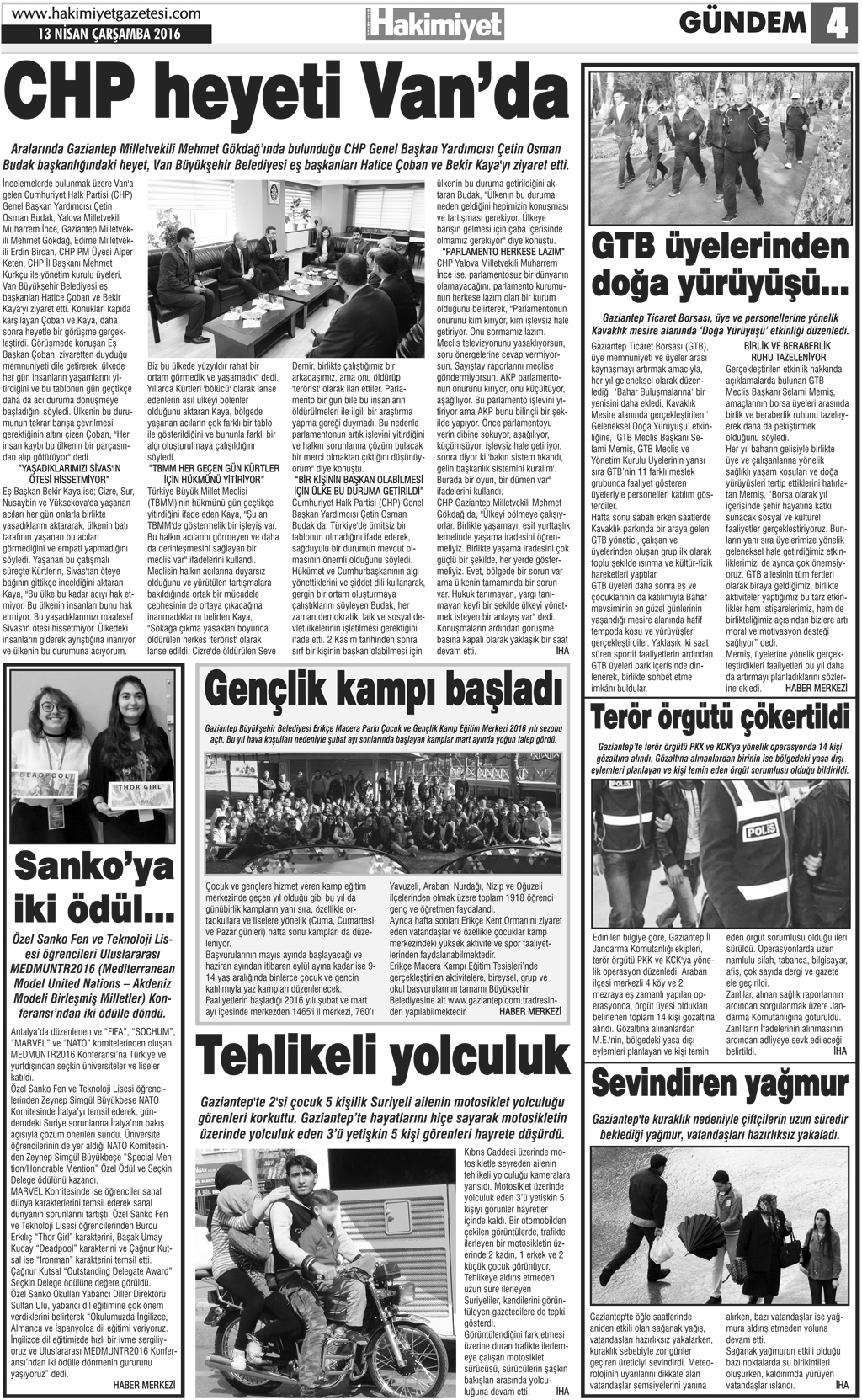 “HİÇBİR TEHDİT  DURDURAMAYACAK”