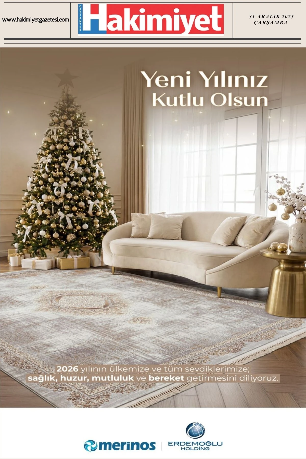 31 Aralık 2025 E-Gazete