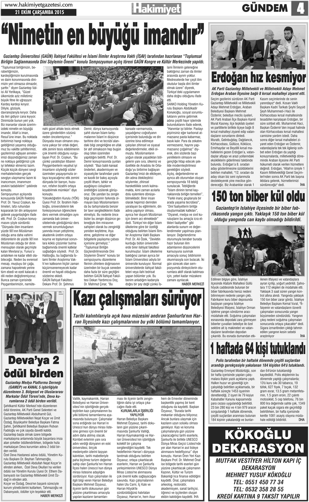 GAMEP’ten yıldızlar geçidi