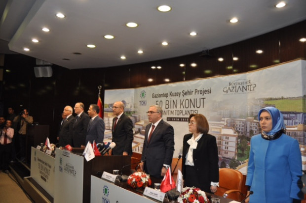 50 Bin Konut Lansman Toplantısı yapıldı