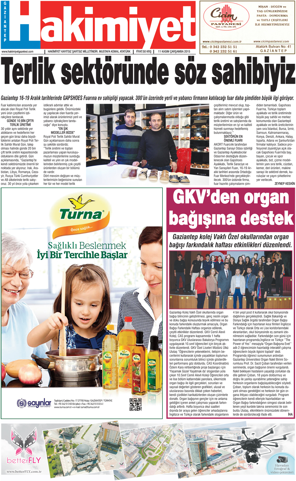 Başbakan Davutoğlu Gaziantep’te