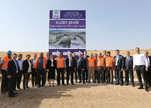 Kuzey Şehir altyapı ve yol açma çalışmalarına başlandı