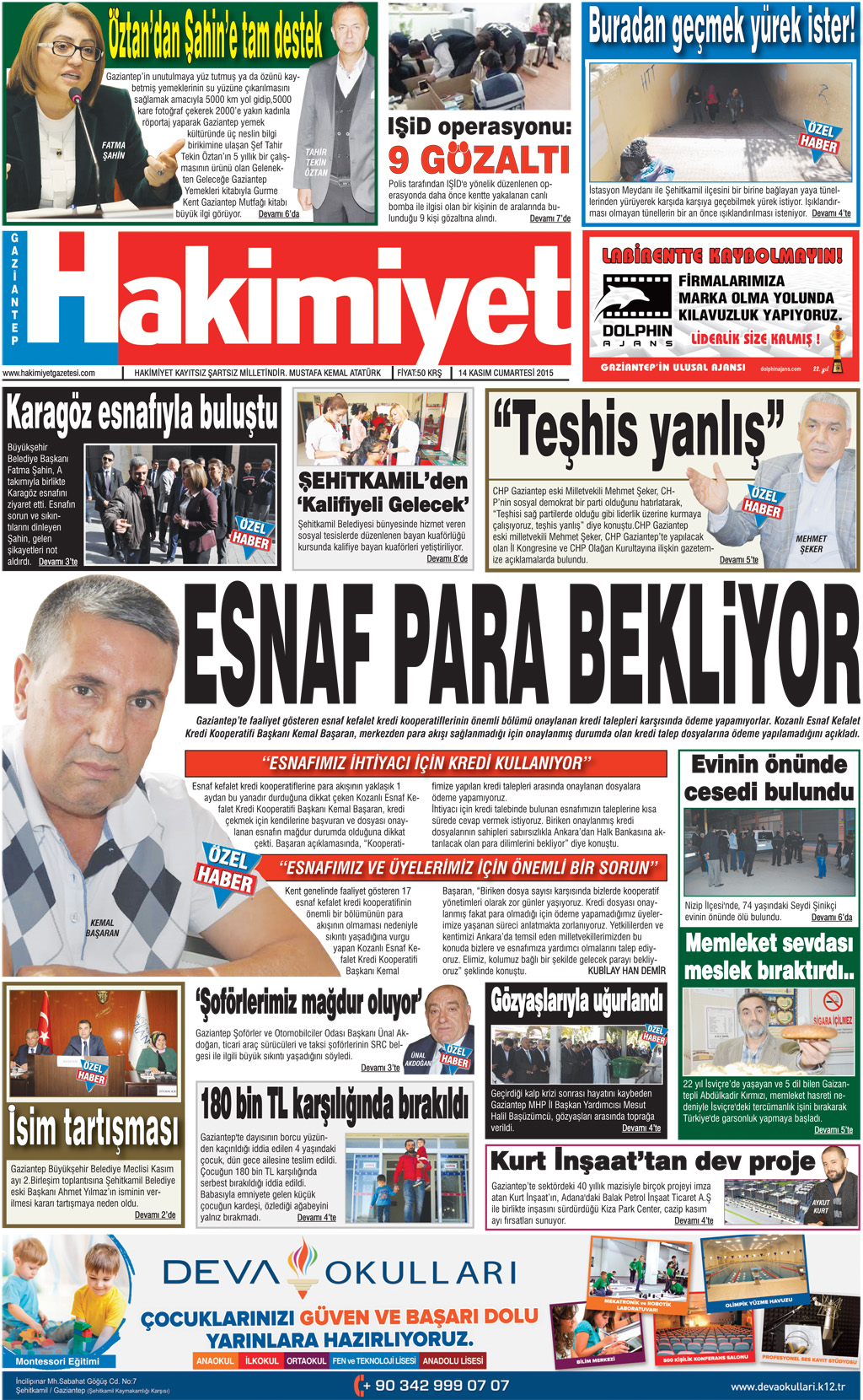 Başbakan Davutoğlu Gaziantep'te STK'larla buluştu