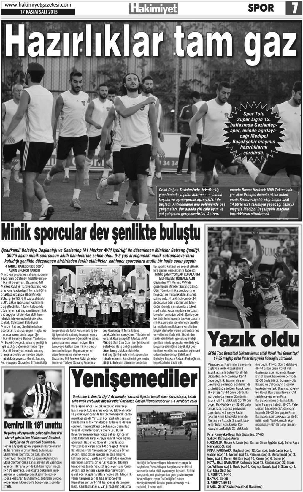 Fadıloğlu kendi elleriyle aşure dağıttı