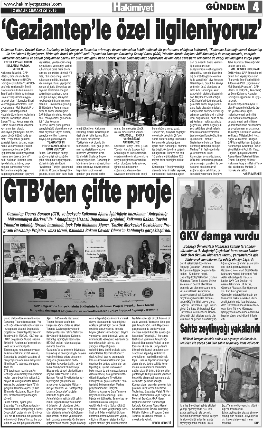 AK Parti Gaziantep milletvekilleri mazbatalarını aldı