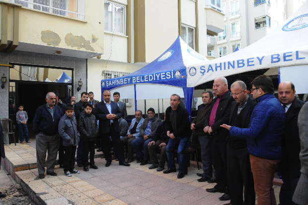 Gaziantep’te şehit evine ateş düştü
