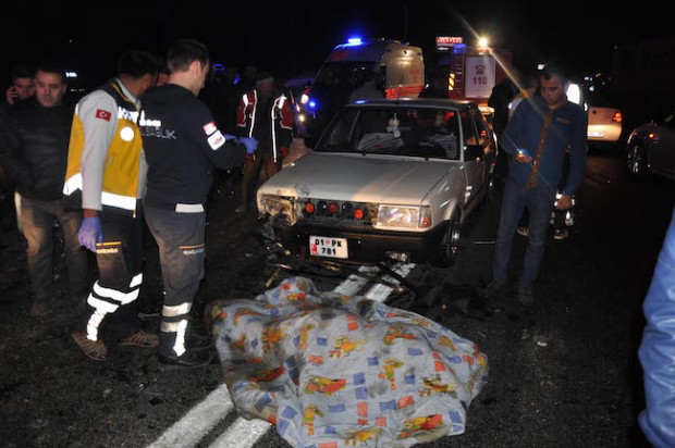 Zincirleme Kaza : 2 ölü, 4 yaralı