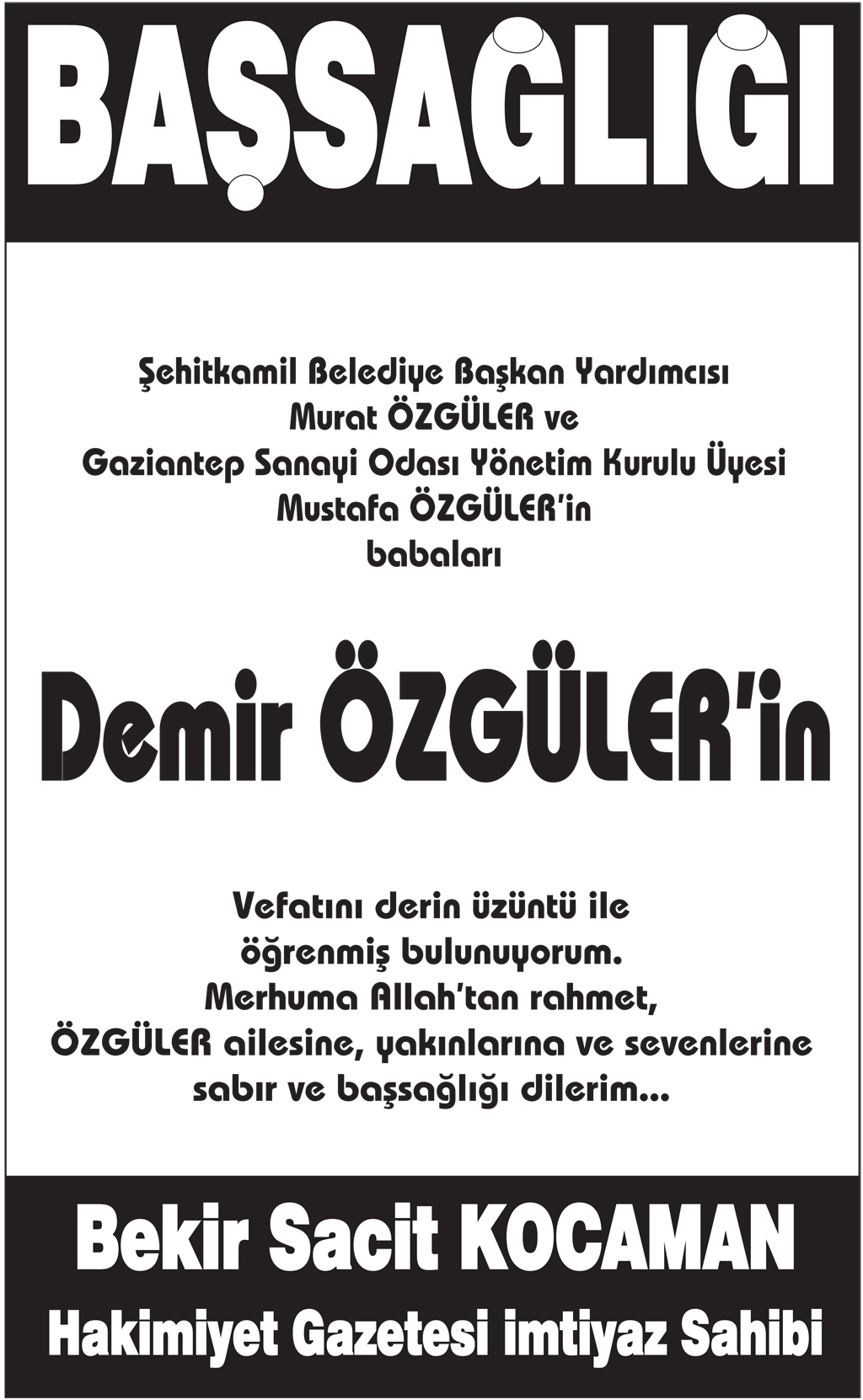 25 Aralık Gaziantep'in Kurtuluşu