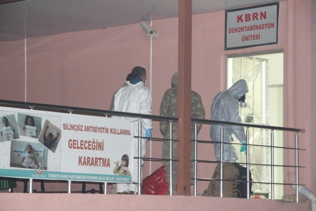 Gaziantep'e kimyasal gazdan etkilenen sivil yada asker getirilmedi