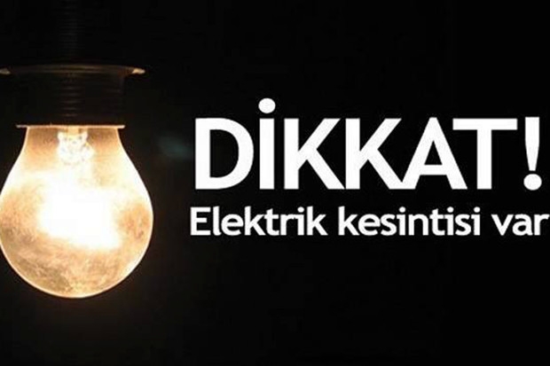 Gaziantep'te hangi mahallelere elektrik  verilmeyecek?