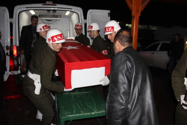 Şehidin cenazesi, Gaziantep’e getirildi