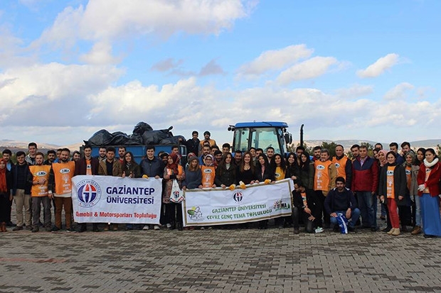 Gaziantep Üniversitesi'nde çevre toplulukları engel tanımadı