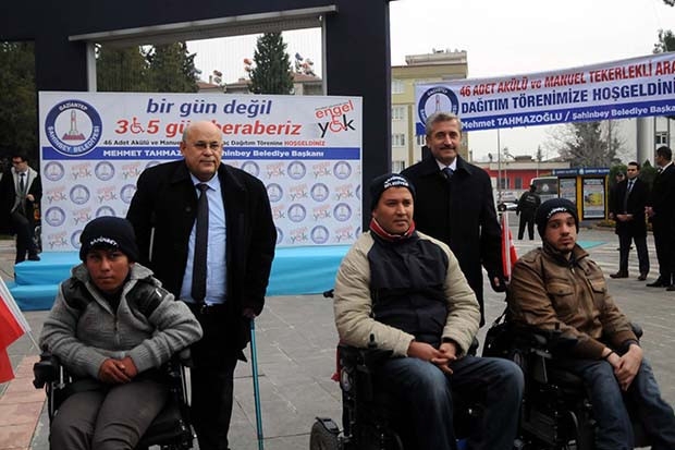 Engelli vatandaşlara anlamlı yardım