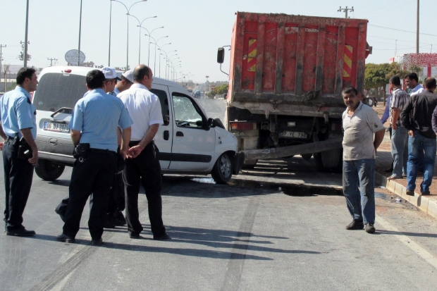 Gaziantep'te trafik kazası