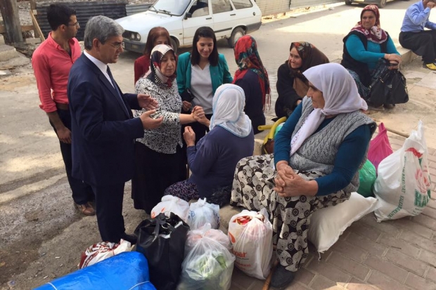 Gökdağ, vatandaşlarla buluştu