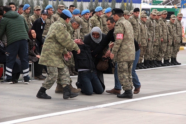 El Bab şehidi memleketine uğurlandı