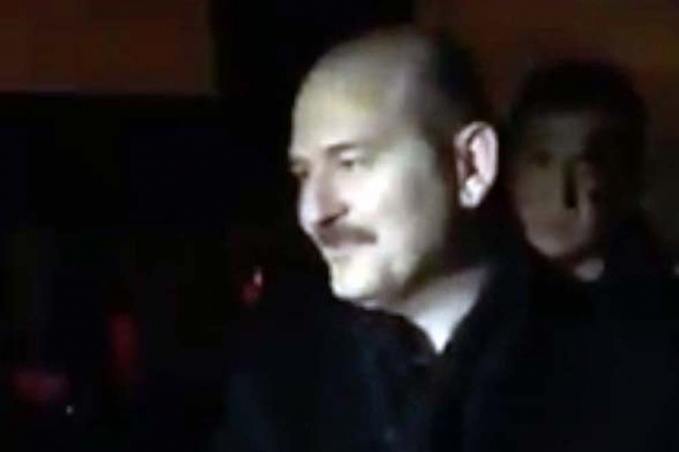 Bakan Soylu yeni yıla eksi 25 derecede askerlerle girdi