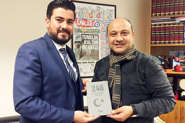 Gazeteci Osman Altınışık Gaziantep’te kitabını tanıtacak