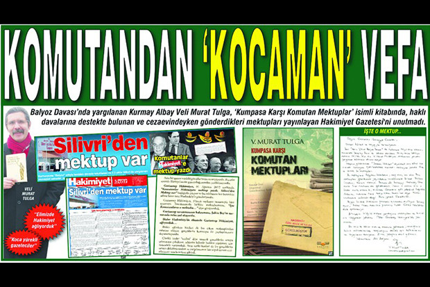 Komutandan ‘KOCAMAN’ vefa