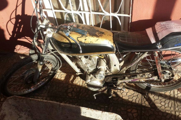 Gaziantep'te çalınan motosiklet Besni'de bulundu