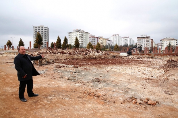 Batıkent Mahallesine taziye evi yapımı çalışmaları başladı