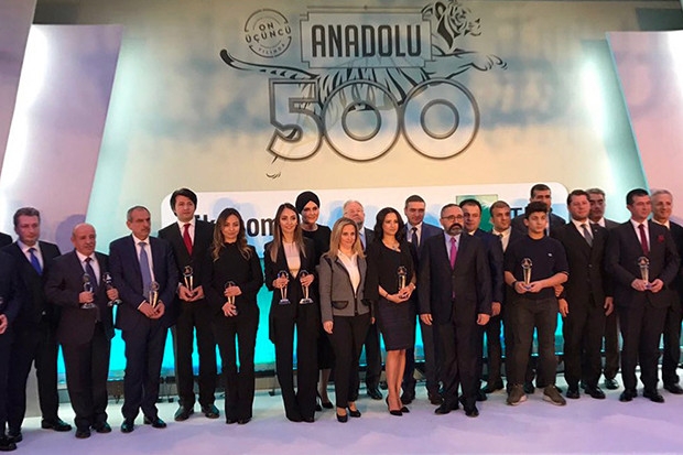 Ekonomist Anadolu 500 ödül töreni