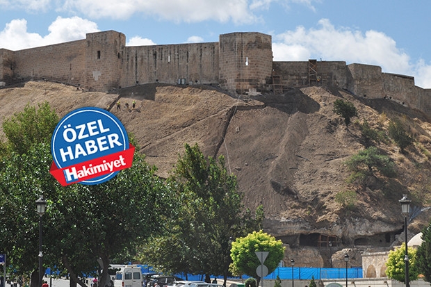 Gaziantep Kalesi'nde çalışmalar devam ediyor