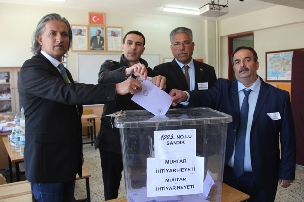 Gaziantep'te muhtarlık seçimi yapılıyor