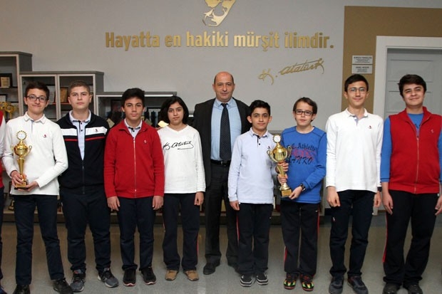 Özel Sanko Okulları öğrencilerinin satranç başarısı