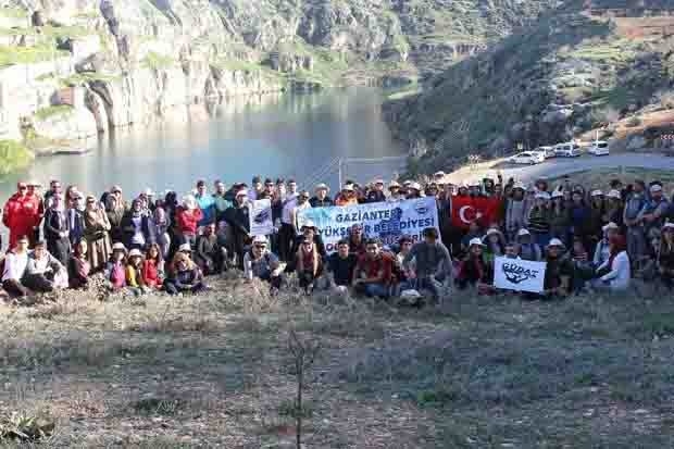 Gaziantep'te doğa yürüyüşü