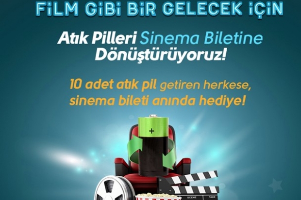 Sanko park’ta atık piller film gibi bir geleceğe dönüştü