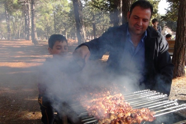 Gazianteplilerin mangal keyfi