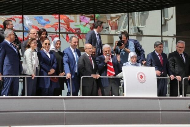 Başbakan Yıldırım Türkiye'nin ikinci büyük içme suyu projesinin temelini attı