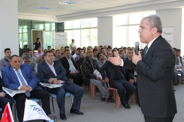 Milletvekili Tayyar’dan, Tiryaki Agro’ya ziyaret