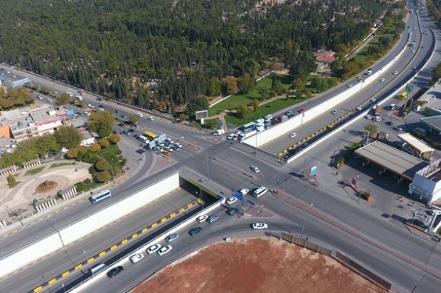 Mezarlık Kavşağının Yapımına Başlandı