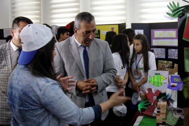 Gaziantep'te bilim fuarı sergisi