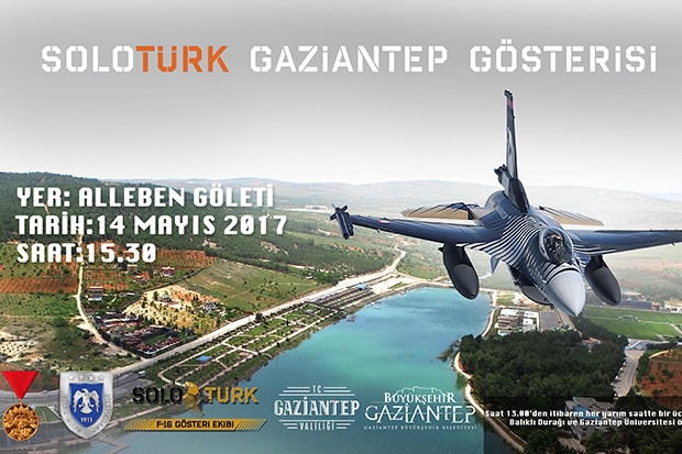 SOLOTÜRK tarihinde ilk kez Gaziantep'te